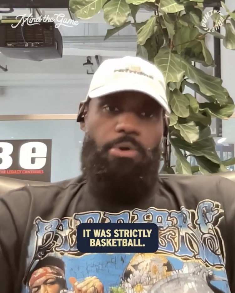 詹姆斯：园区是最纯粹的篮球 那里没有别的你只能专注于篮球🏀