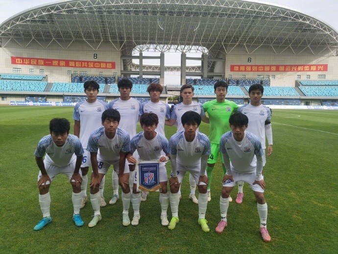 中青赛（U21组）晋级赛阶段I组第四轮，上海申花4-0长春亚泰
