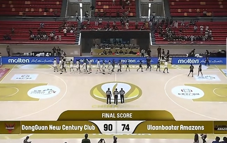 🏀FIBA亚洲女篮联赛-陈明伶18+11 东莞女篮轻取乌兰巴托亚马逊