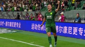 终结三连败！国安4-2本赛季三杀大连英博，法比奥戴帽塞鸟传射